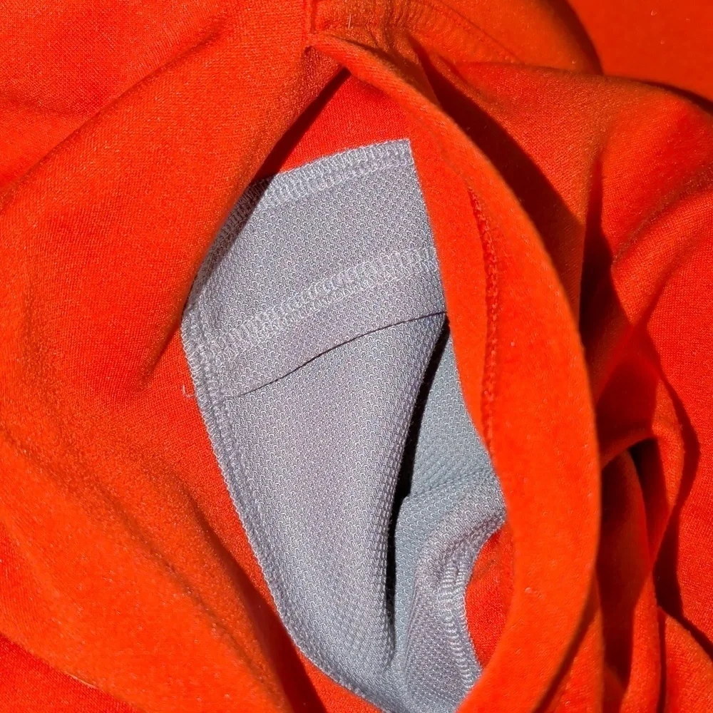 The North Face Men's Surgent Half Dome Hoodie Orange/Grey  Size L